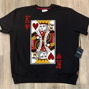 NEW! D9 DNINE Reserve Premium King of Hearts Sweater-Men’s 3xl-RARE